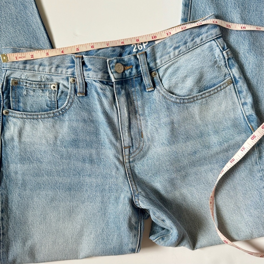J.Crew Slouchy Boyfriend Jeans Blue Petite - Picture 4 of 7